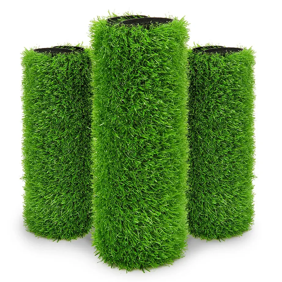 Wholesale Outdoor Garden Floor 35mm Green Artificial Grass Rug Carpet for Wall Decoration Artificial Grass