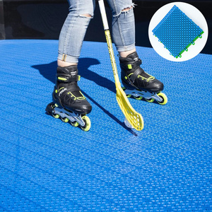 Portable Synthetic Roller Skating Floor Indoor Hockey Court Flooring Tiles Roller Skating Flooring