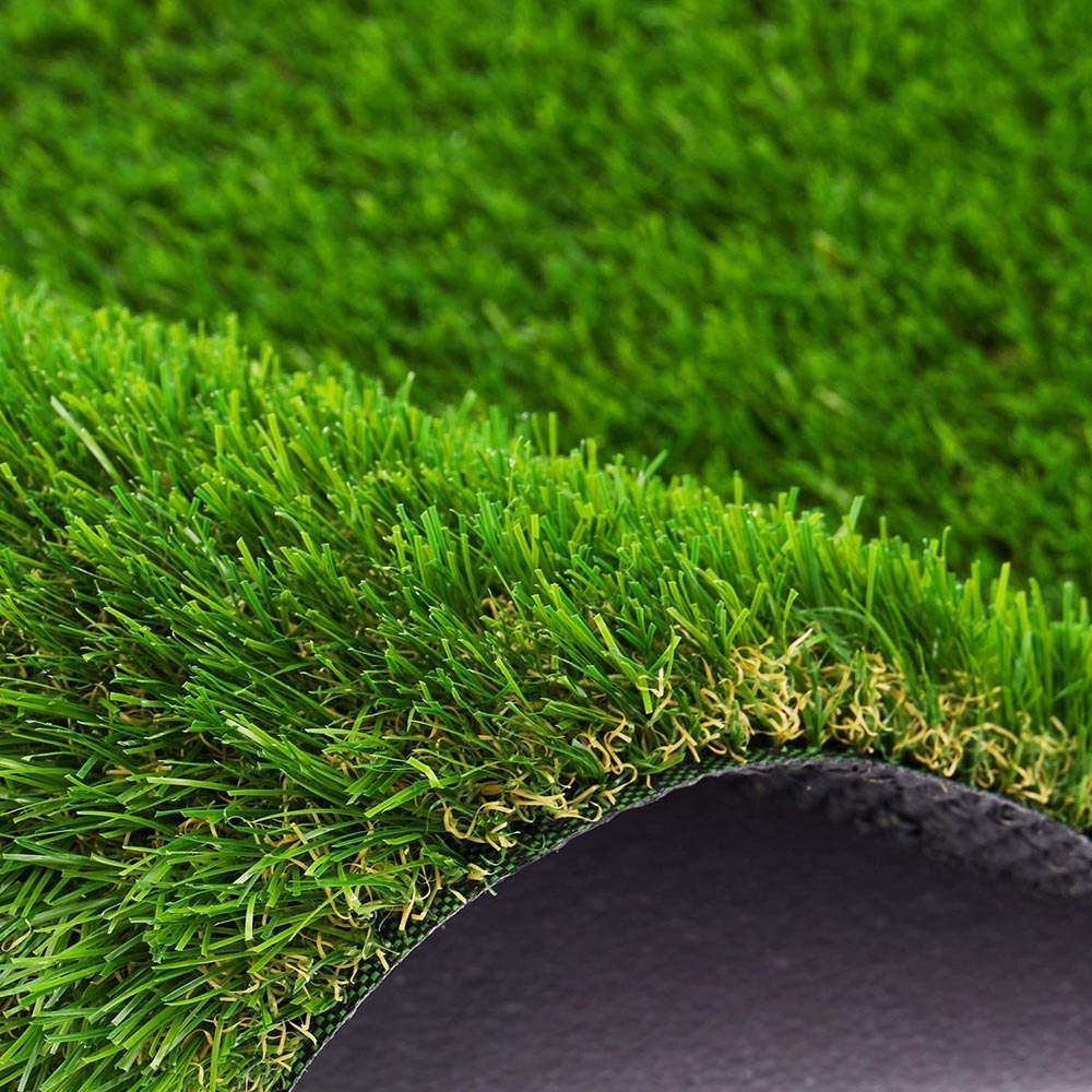 Blue Natural Garden Synthetic Artificial Grass Lawn Synthetic Grass Turf Soccer