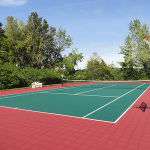 Suspended Interlocking Outdoor Tennis Court  Floor Tile Mini Tennis Court