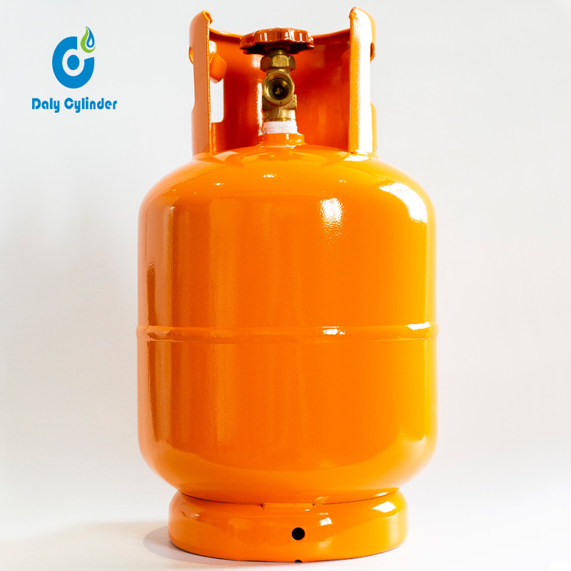 Nigeria Tanzania Kenya Ghana gas lpg bottle 6kg Propane lpg Gas Cylinders with Grill and Burner for sale