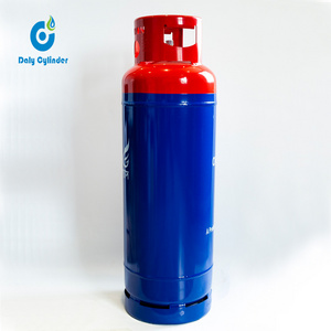 48kg wholesale cooking lpg gas cylinder bottle double valve cylinder 108L for Myanmar