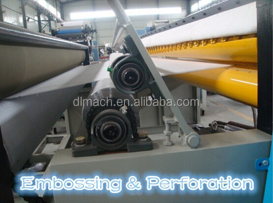 1575A Semi Automatic Small Toilet Tissue Paper Converting Machine for sale