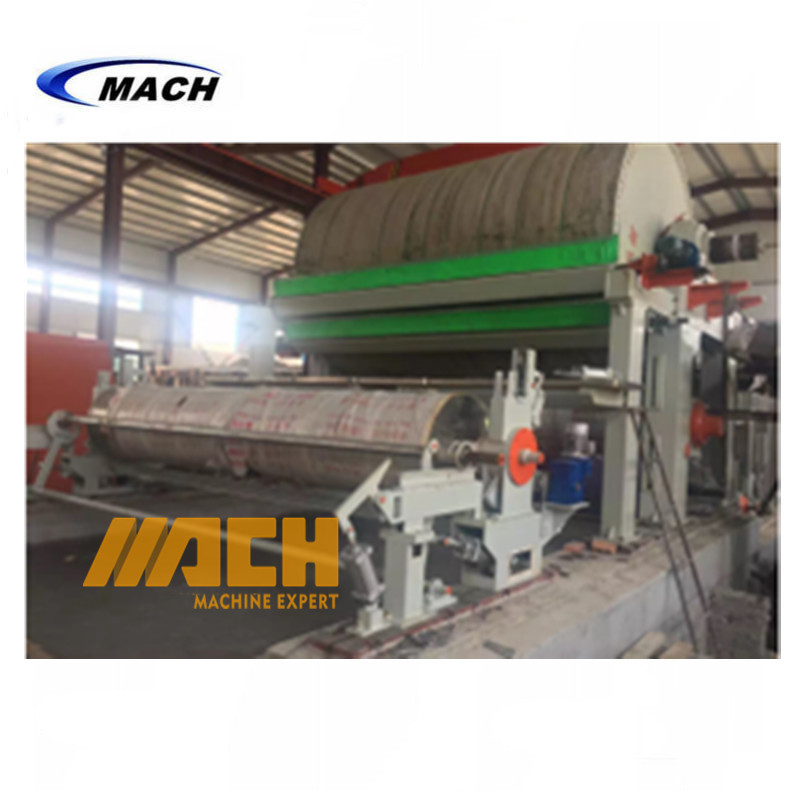 10 tons/day Recycled Waste Paper Jumbo Tissue Paper Roll Production Line