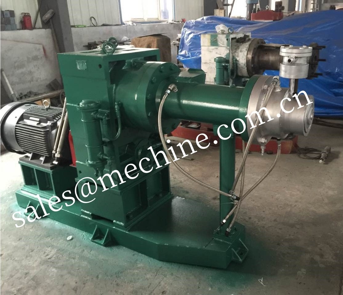 high performance hot feed rubber extruder machine