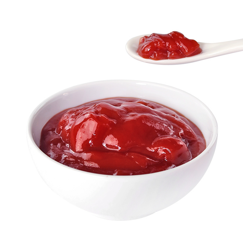 Oem Double Concentrated Spaghetti Tomato Sauce Instant Raw Material Tomato Paste 36 38 Brix Paste Tomato Sauce