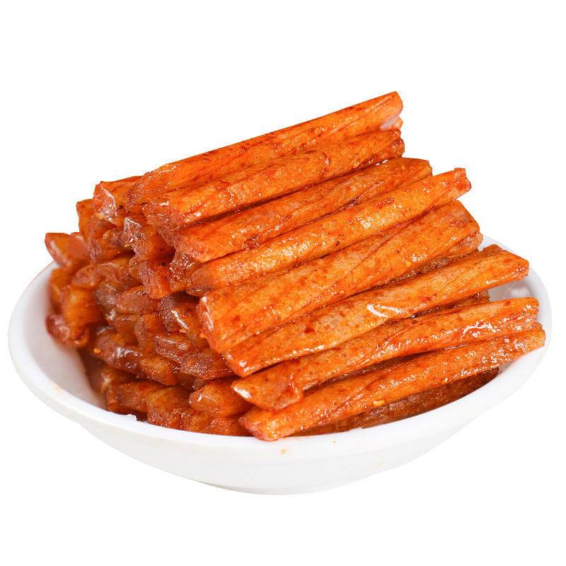 Food Manufacturer korean grain gluten latiao snack bean products irresistible spicy strips