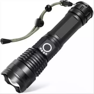 LED Waterproof Outdoor Hunting flashlight 5000 Lumens Multifunctional Led Rechargeable Torch Flashlight