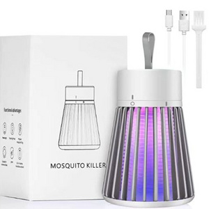 Bug Zapper Rechargeable Mosquito Killer Indoor Electric Fly Trap with Light and Hanging Loop USB Killing Lamp Portable LED