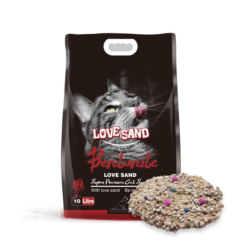 Pet Supplier 20 Kg Bentonite With Activated Carbon Natural Cat Litter