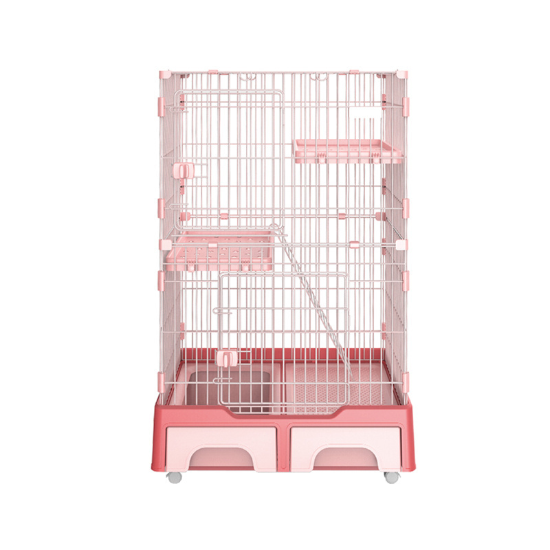 Emily pets big Hot selling metal kennel mesh folding stainless steel cat dog animal cage