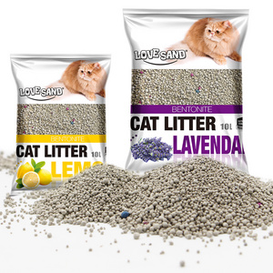 Bentonite Cat Litter with Scent Odor-Controlling and Absorbing