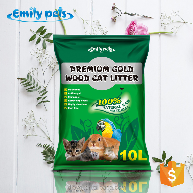 Carbon pellets active charcoal pine cat litter small animals bedding from China Dalian Emily pets