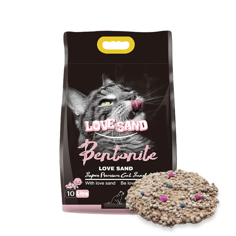 Pet Supplier 20 Kg Bentonite With Activated Carbon Natural Cat Litter