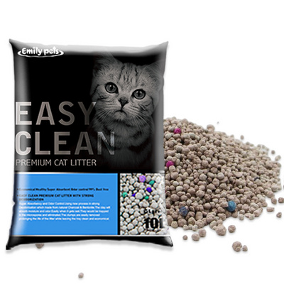 Love Sand Easy Clean Clumping Bentonite Cat Litter Quick Strong Odor Control 99% Dust-Free Bulk Cat Sand Kitty Litter Box