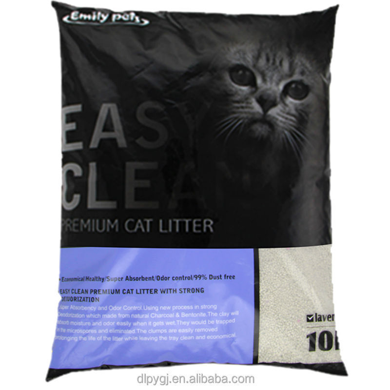 Emily Pets Clumped Ball Bentonite Cat Sand Litter for Cleaning