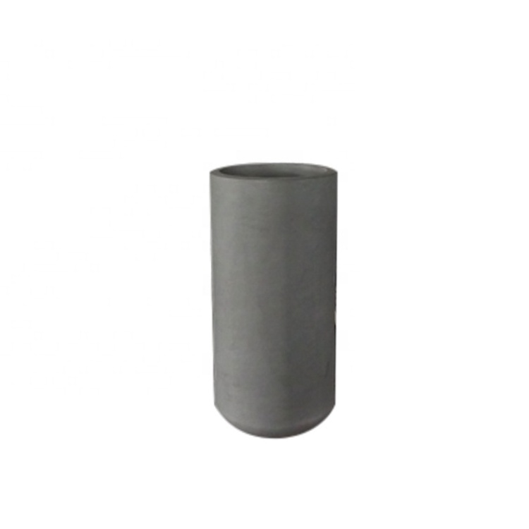 100kg High Working Temperature SiC Graphite Crucible for Casting Big Alloy Part