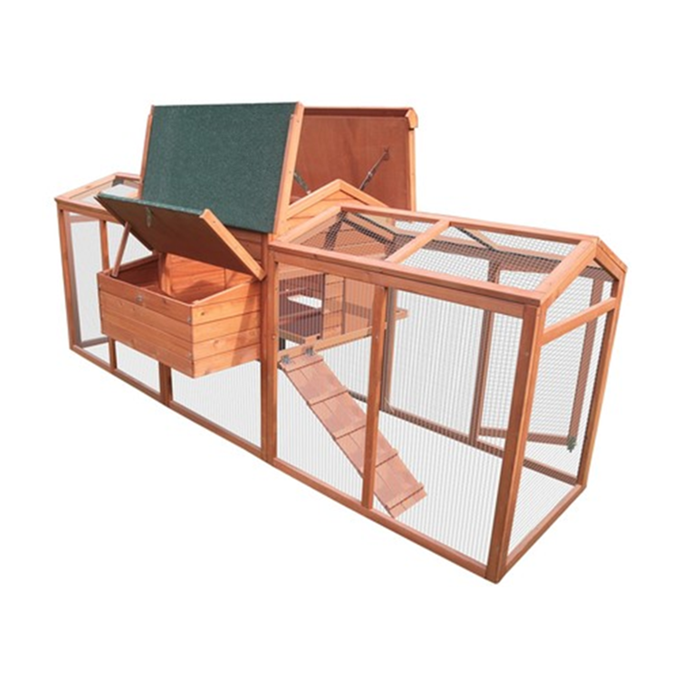 Outdoor pet products poultry large rabbit used hutch cages portable chicken houses coops for sale