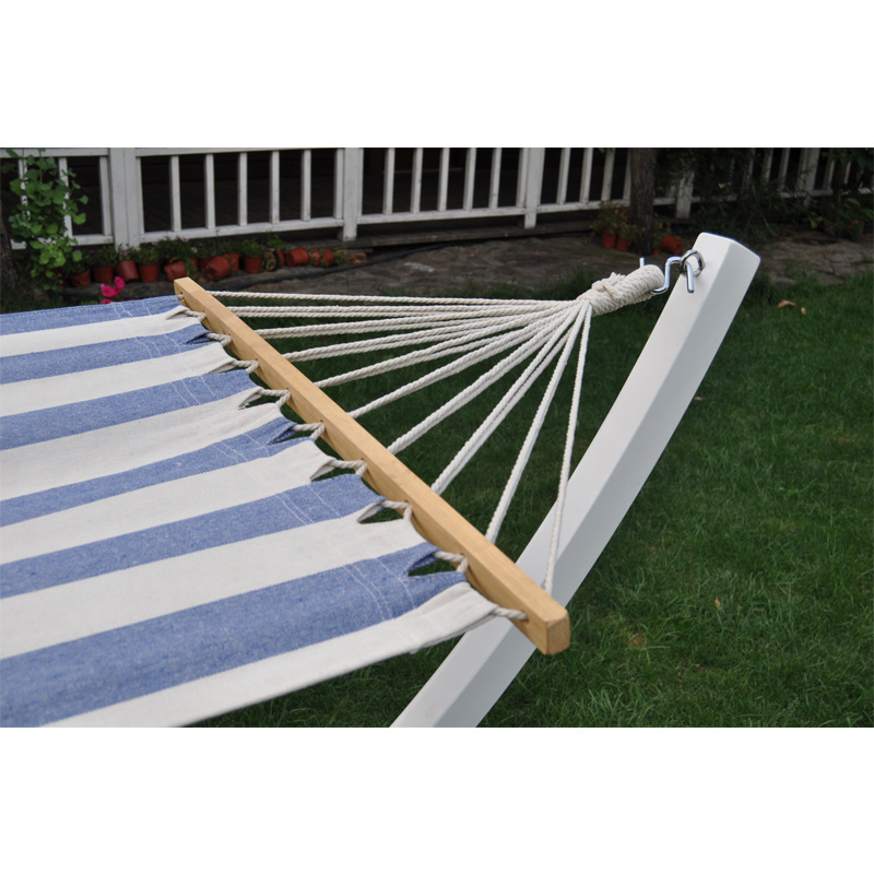 Curved Indoor Outdoor Pine Wood Hammock Arc Stand For Home Patio Garden Yard Picnic Camp