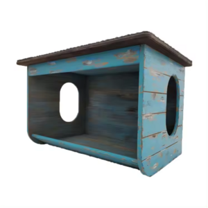 Manufacturer Pet Furniture Dog Cage Wooden Kennel Pet Dog Cat House for Indoor and Outdoor