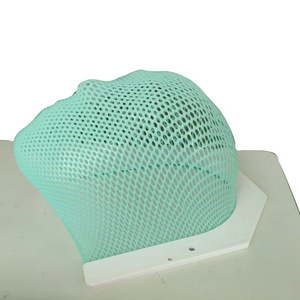 Factory Thermoplastic Radiotherapy Head Mask Oncology Brain Cancer Patient Fixation U-frame Mesh Mask