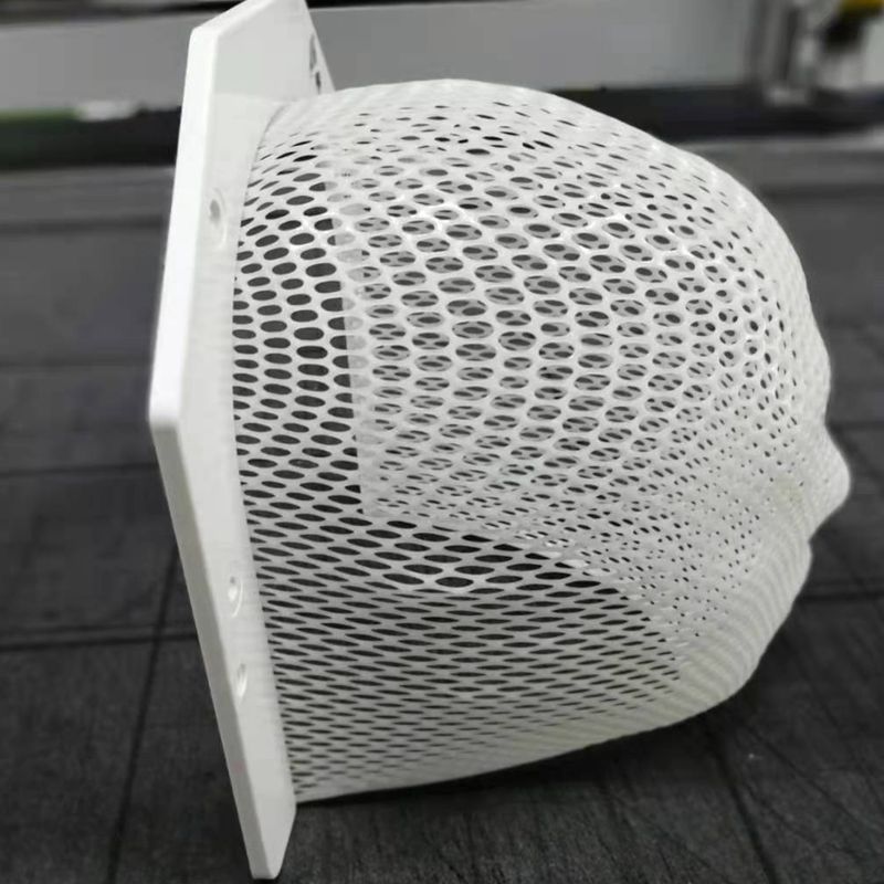 Thermoplastic Radiotherapy Head Mask U-Frame Radiation Mask Oncology Patient Immobilization Mask