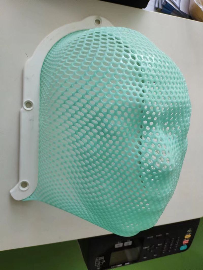 Thermoplastic Radiotherapy Mask U-frame Head Mask Cancer Patient Face Mask