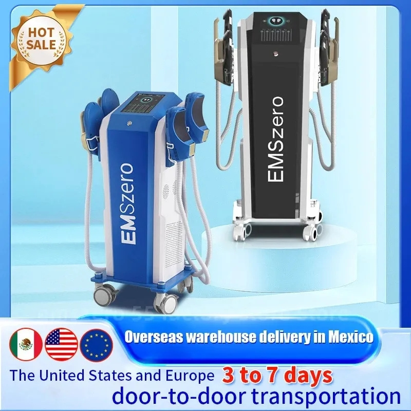 Free Customized EMSzero RF Cellulite Removal Body Slimming 6500W 14tesla EMS machine