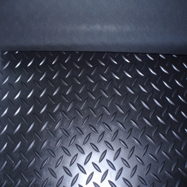 Coin Diamond Checker Ribbed Strip Rubber Sheets Which  Have Anti-slip Function in Factory Price