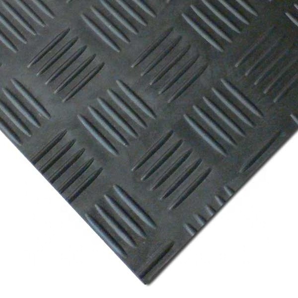 Coin Diamond Checker Ribbed Strip Rubber Sheets Which  Have Anti-slip Function in Factory Price