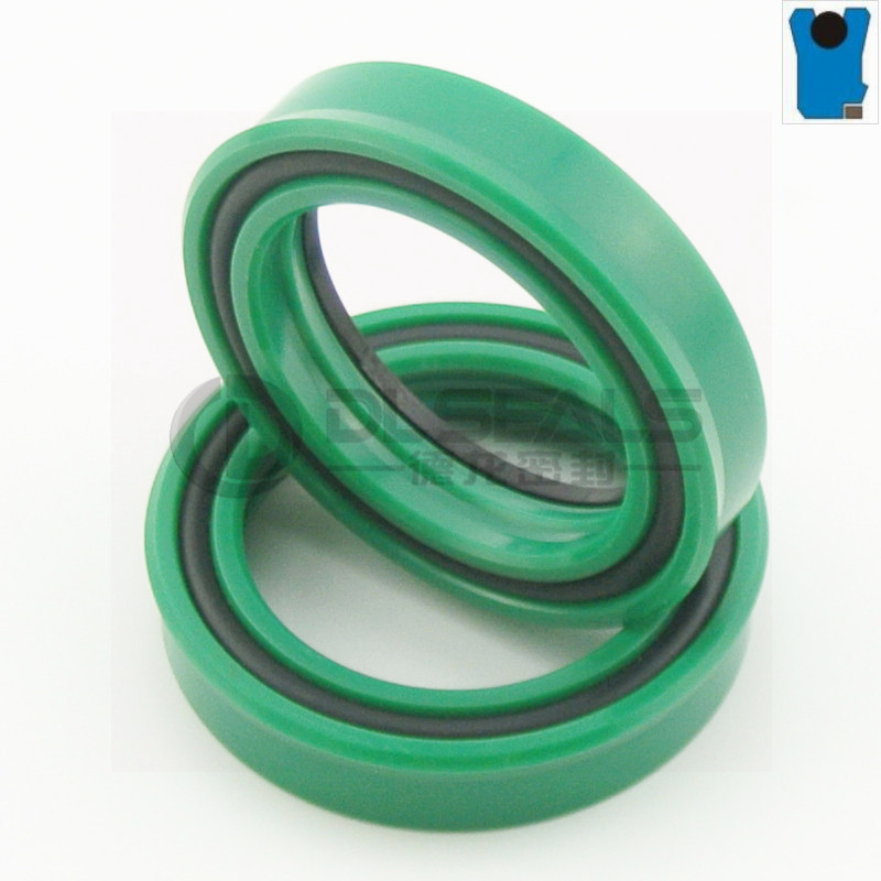 Reciprocating Hydraulic Cylinder Double Acting Seals