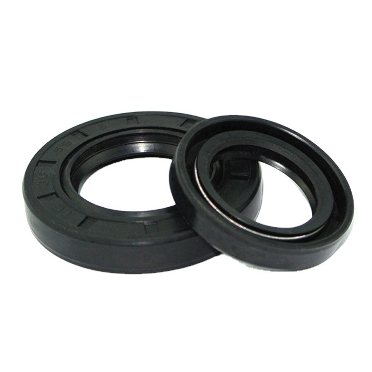 DLSEALS car Oil Seal Spring Retainer TC Rubber FKM Brown Metal Skeleton + FKM/NBR Rubber Oil Seals