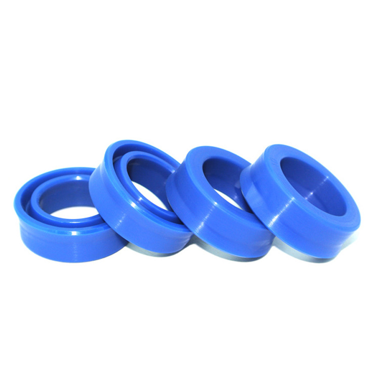 DLSEALS OEM PU Blue Rubber UNS Piston Rod U Ring Excavator Hydraulic Cylinder Seal Piston Rod Seals