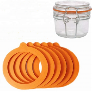 DLSEALS Custom Storage Jar Silicone Rubber Seals Gasket