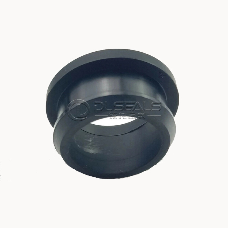 DLSEALS snap on hole plugs Black Silicone Rubber Snap-on Grommet Hole Plugs