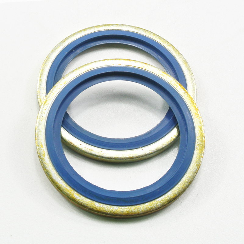 DLSEALS Customized Hydraulic OEM 14090908 12mm Metal Rubber Washer Gasket car parts Automotive Self-Centered Bonded Seal