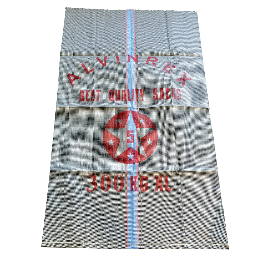 China factory pp fabric printed polypropylene woven bags 50kg 100kg sacks packaging for mining charcoal sand