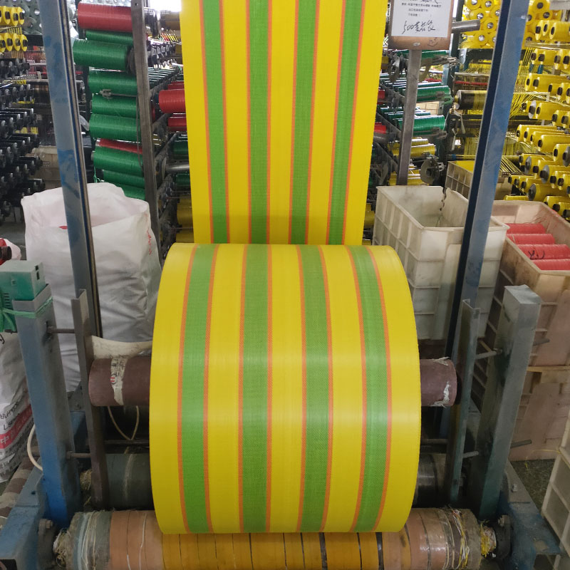 High-Strength PP Woven Fabric Roll Recyclable Laminated Printed for Making 50kg 100kg Empty Sacks