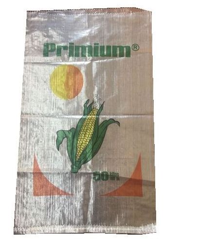 Plastic handle PP woven rice bag 25kg thailand rice bags pp woven transparent material made safe food bag