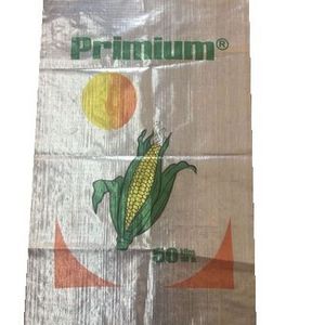 Plastic handle PP woven rice bag 25kg thailand rice bags pp woven transparent material made safe food bag