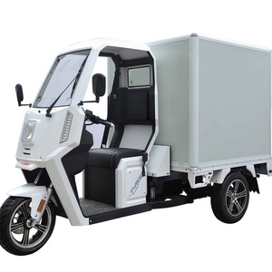 EEC certificate Model GOOD Van 3KW motor 72V50Ah*2 Lithium Battery Cheap three Wheel Electric Automatic Adult Electric Tricycle