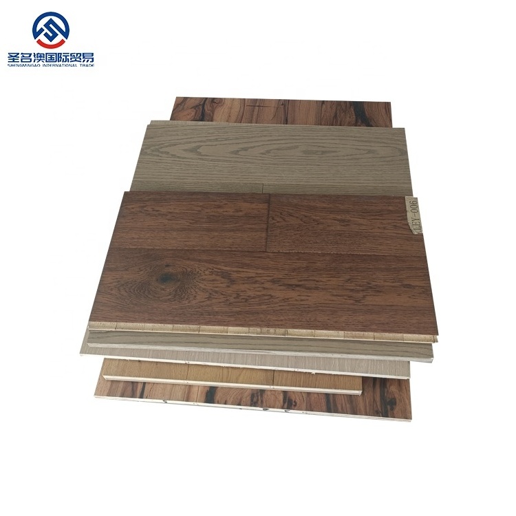 OEM hand scraped floor hard wood flooring oak hardwood