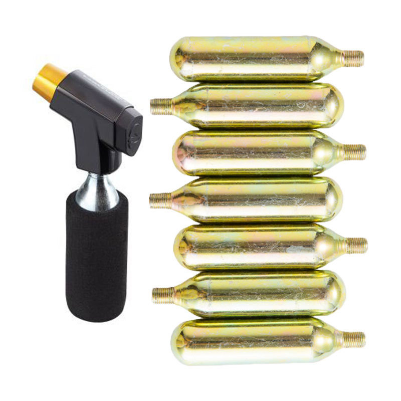 12g co2 cartridge tire inflator for bicycle pumping