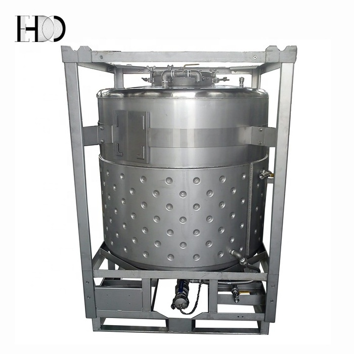 stainless steel milk transportation portable tanks