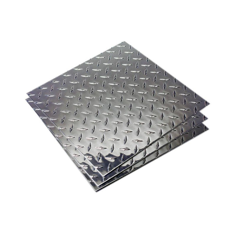 China supplier 201 304 Embossed stainless steel galvanized checkered plate