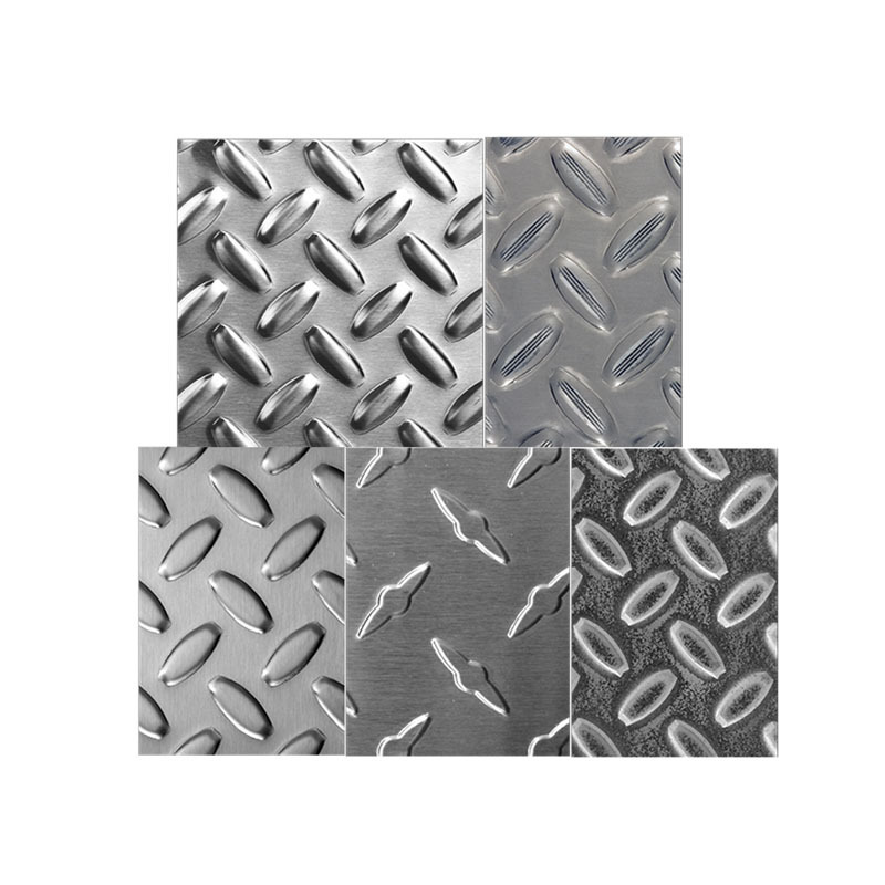 China supplier 201 304 Embossed stainless steel galvanized checkered plate