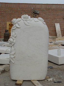 China Wholesale White Marble Headstones Prices