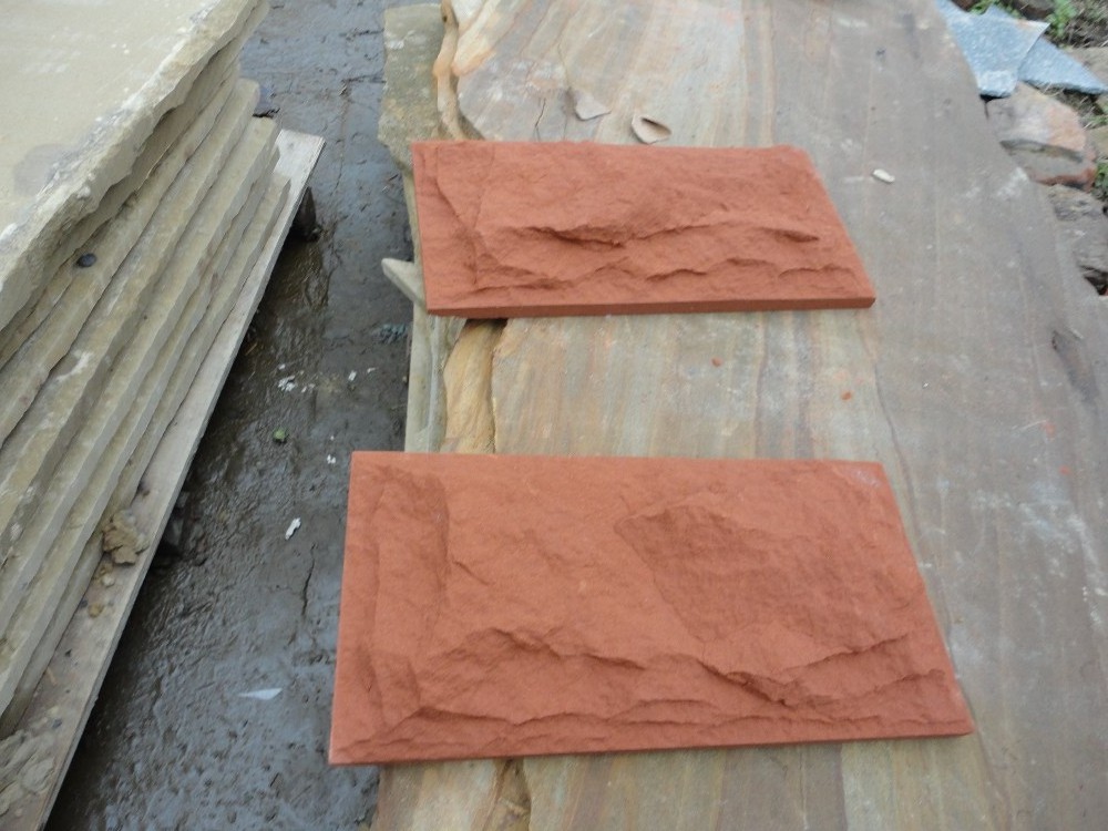 Red Sandstone Wall Cladding Outside Prices Outdoor Cheap Tiles