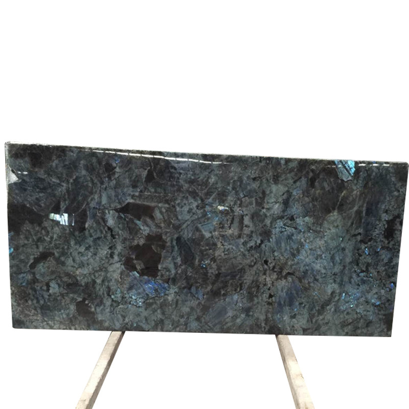 Luxurious Labradorite Blue Green Granite Slab Price With Nice Looking