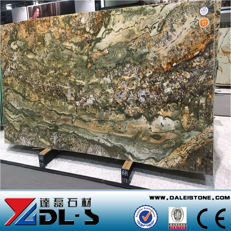 Brazilian Luxury Home Wall Decoration Shangri-La Granite Slabs For Sale